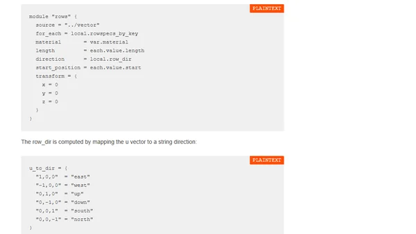 Constructing Right-Triangle Block Structures in Minecraft with Terraform