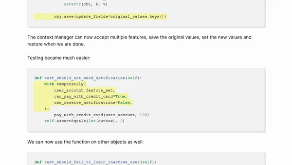 How We Replaced Dozens of Test Fixtures With One Simple Function