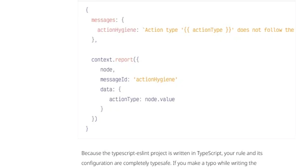 Migrating a TSLint Rule to ESLint with @typescript-eslint