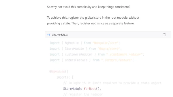 You should take advantage of the improved NgRx APIs