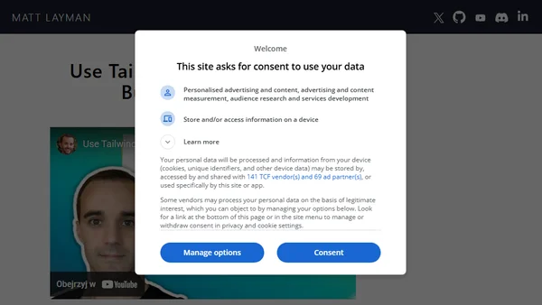 Use Tailwind On A Template - Building SaaS #43
