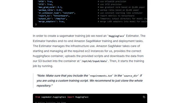 Fine-Tune and Evaluate LLMs in 2024 with Amazon SageMaker