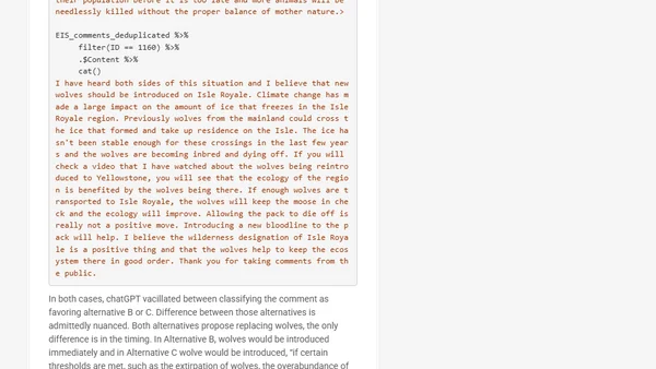 Text analysis using AI in R