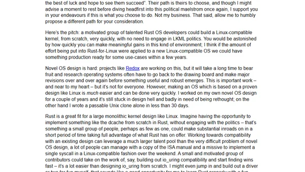 Rust for Linux revisited