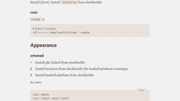 Reinstalling Slackware