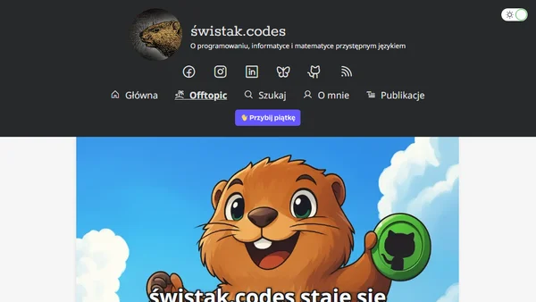świstak.codes staje się open‑source!