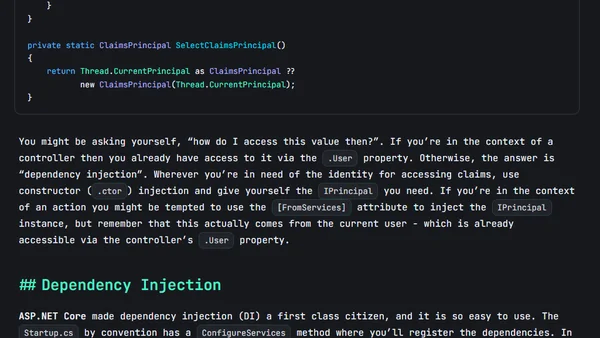 What happened to my Thread.CurrentPrincipal