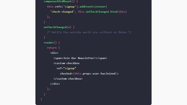 Custom Elements That Work Anywhere