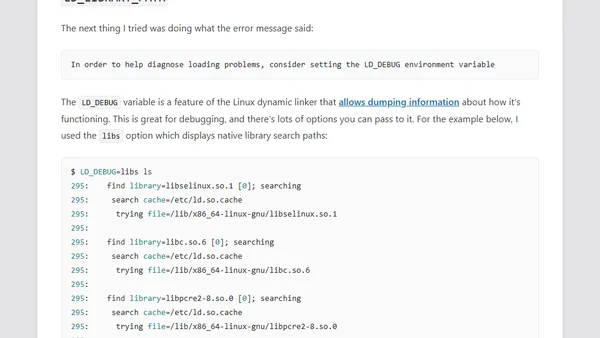Fixing an old .NET Core native library loading issue on Alpine