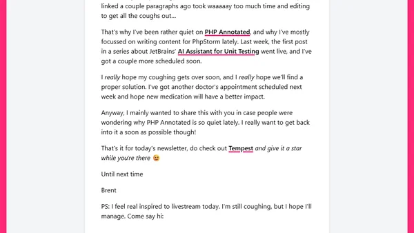 The framework that gets out of your way