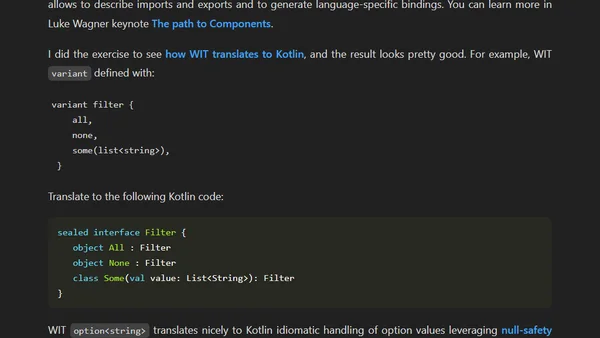 The huge potential of Kotlin/Wasm