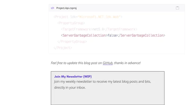 Reduce memory usage of .NET services on a single machine