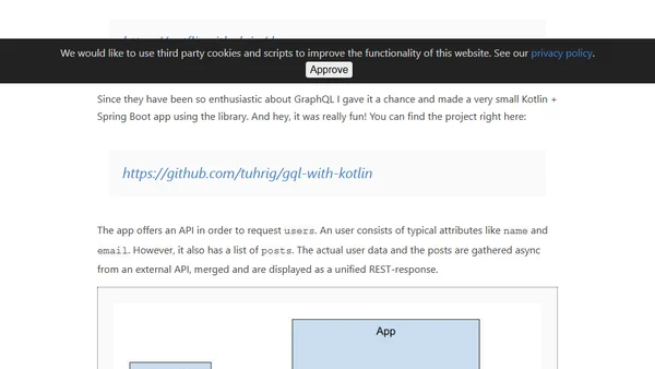 GraphQL with Kotlin + Spring Boot