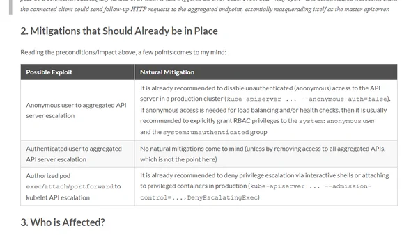 Critical Vulnerability in Kubernetes API Server (CVE-2018-1002105)