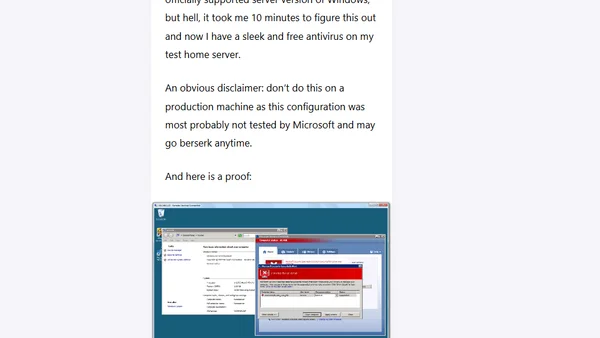Security Essentials on Windows Server