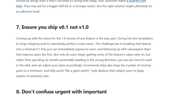Twelve things a product manager does