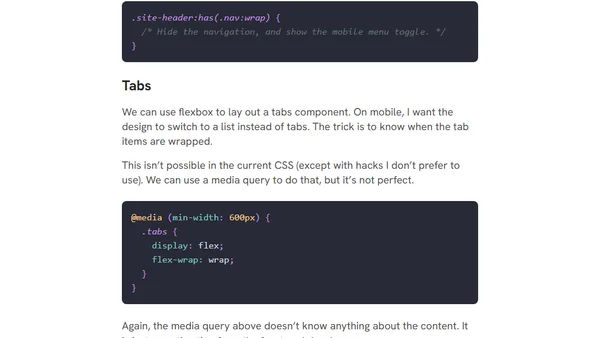 Do we need CSS flex-wrap detection?