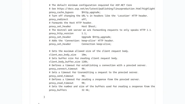 NGINX for ASP.NET Core In-Depth