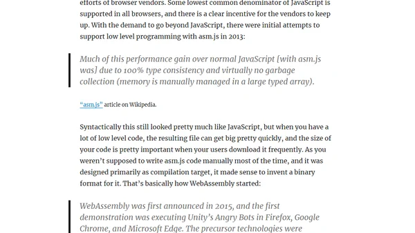 How WebAssembly changes software distribution