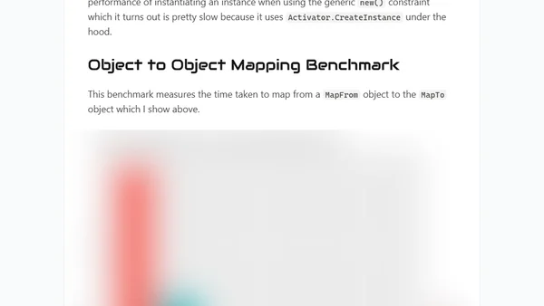 A Simple and Fast Object Mapper