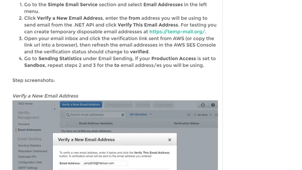 Deploy .NET 6 API to AWS Lambda with SQL Database (RDS) and Email (SES)