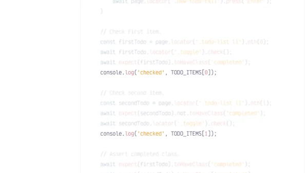 Keep your Playwright tests structured with steps