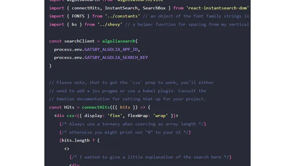 How to Add Algolia Search to a Gatsby Site