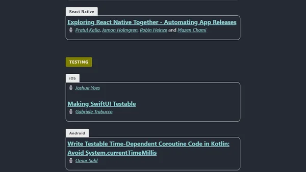 Mobile Automation Newsletter - #56
