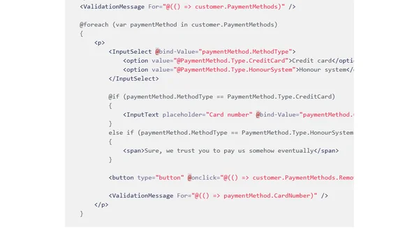 Integrating FluentValidation with Blazor