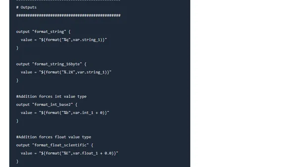Terraform - FotD - format()