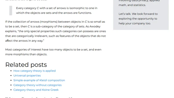 Interesting categories are big