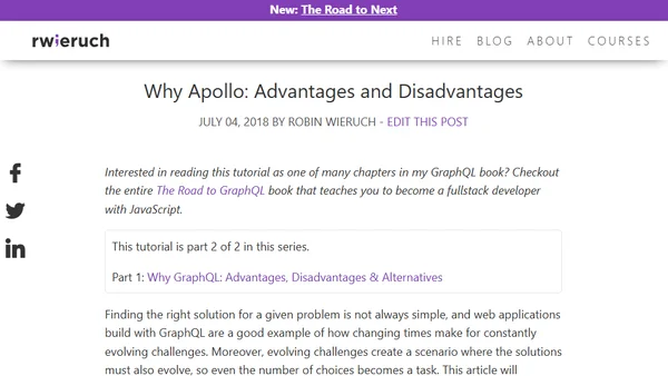 Why Apollo: Advantages and Disadvantages