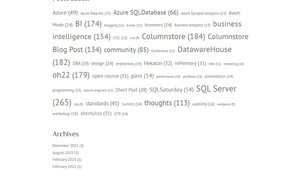 Database Scoped Configurations in 2019