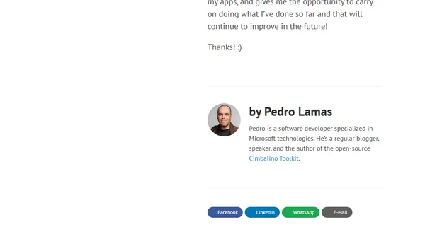 Awarded Microsoft Windows Development MVP 2017