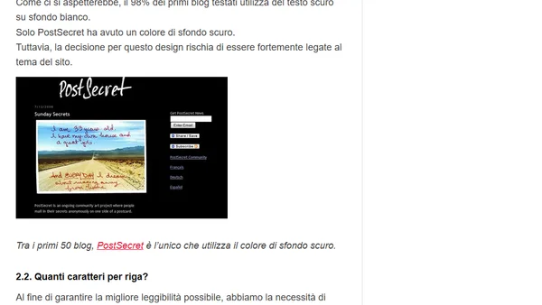 Lo studio sul design dei 50 blog più famosi continua…(parte 2)