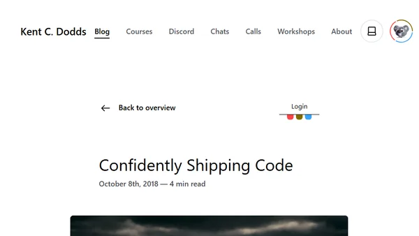 Confidently Shipping Code