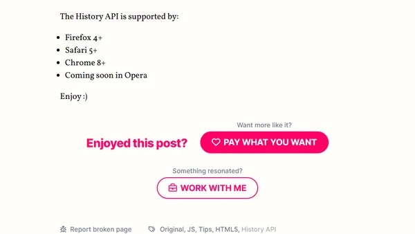 Change URL hash without page jump