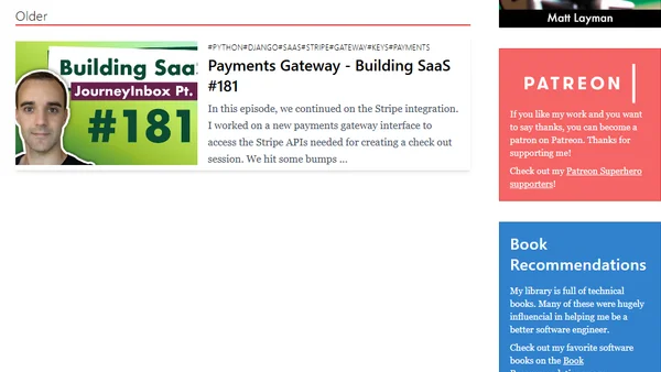 Stripe Checkout - Building SaaS #182